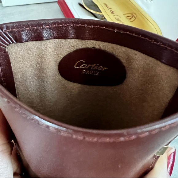 (SOLD)Rare Cartier Santos 24K Gold-plated Aviator Sunglasses (Vintage) - Picture 15 of 16